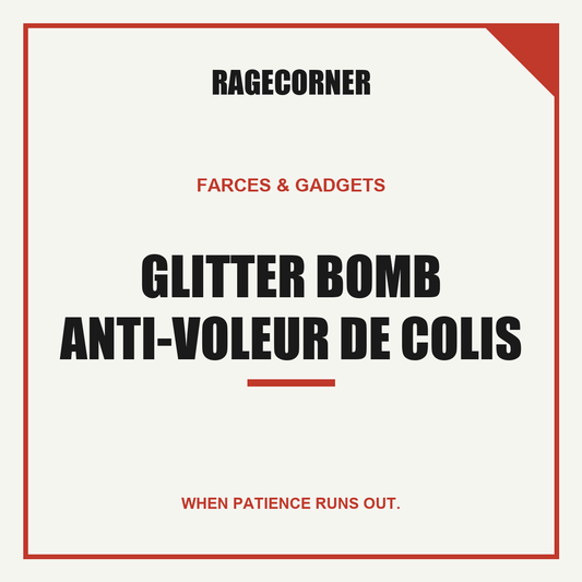 Glitter Bomb Anti-Voleur de Colis