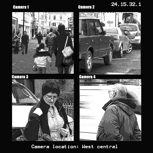 Caméra de Surveillance Factice Dissuasive
