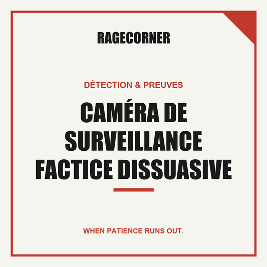 Caméra de Surveillance Factice Dissuasive