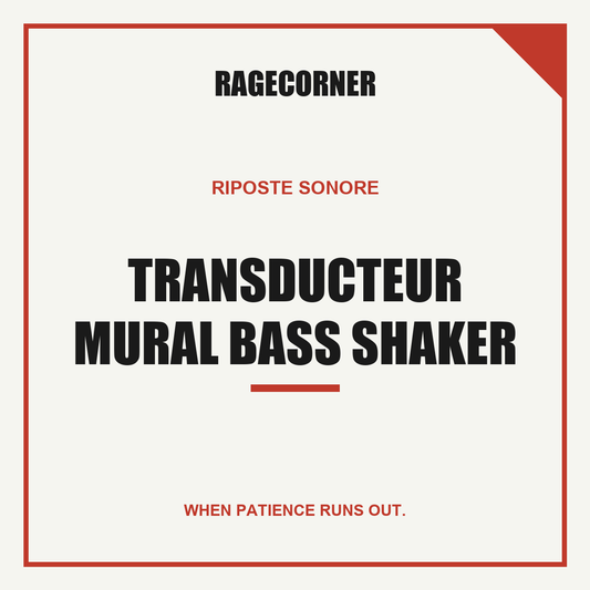 Transducteur Mural Bass Shaker